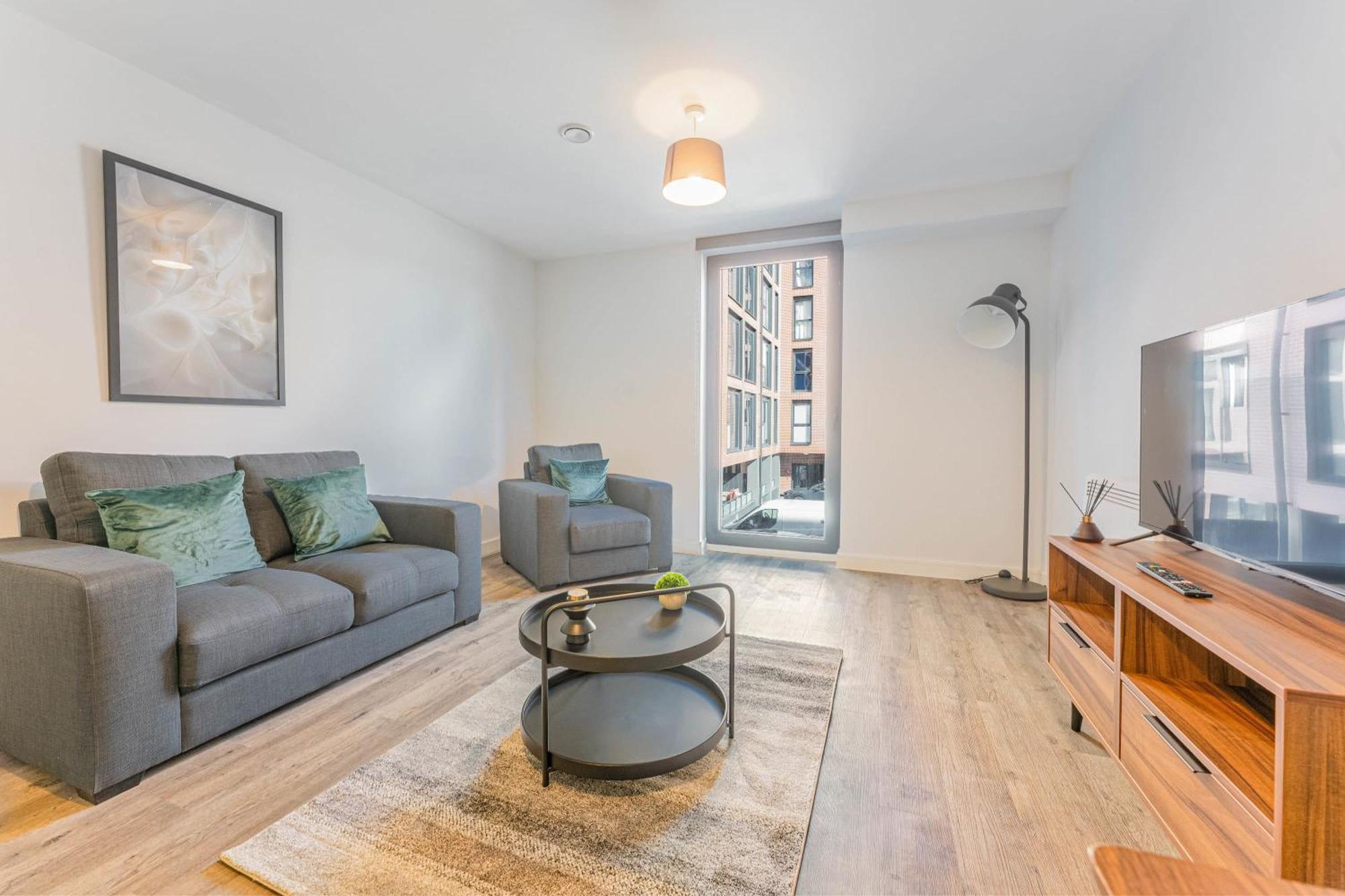 Central Birmingham 1 Bedroom Apartment Dış mekan fotoğraf